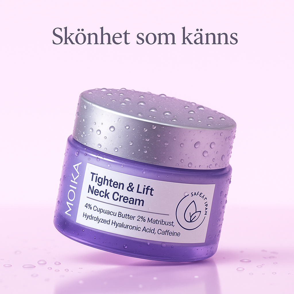 Neckure – Hals & Käklinje-kräm för fastare hud
